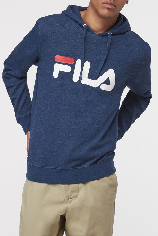 Fila Hoodie Panske Queens Hoody Námornícka Modrá - XAQCY4527